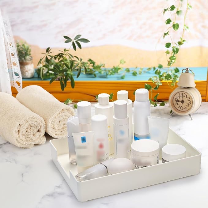 Eorbow 3 Pack Letter Tray, Plastic Stackable A4 Paper Trays, Rectangular Desk - Image 7