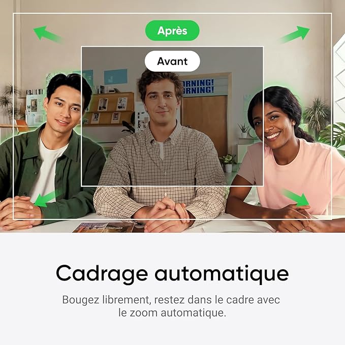 Insta360 Link 2C - 4K Webcam for PC/Mac, 1/2" Sensor, Auto Framing, HDR, AI Noise-Canceling Mic, Gesture Control for Streaming, Video Calls, Gaming, Works with Zoom, Teams, Twitch & More-DeskLoop Office