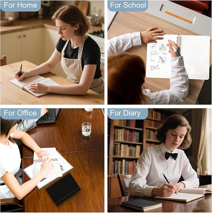 4 PCS Spiral Notebook, Spiral Journal Notebook, Notebooks - Image 7