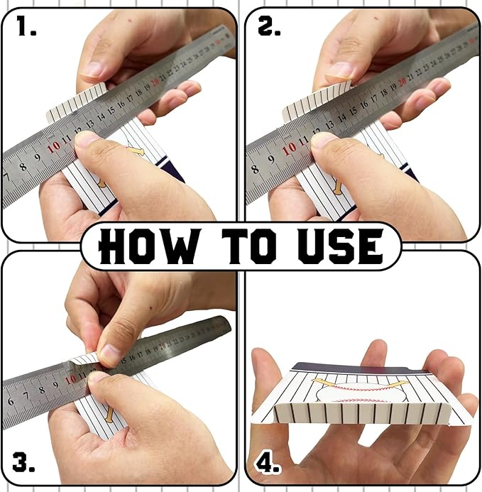 50pcs Baseball Team Card Dividers Plastic Index Card Storage Dividers with Tabs for Boys Men Gifts Card Separators for Organizing Sports Recipe Game Card-DeskLoop Office