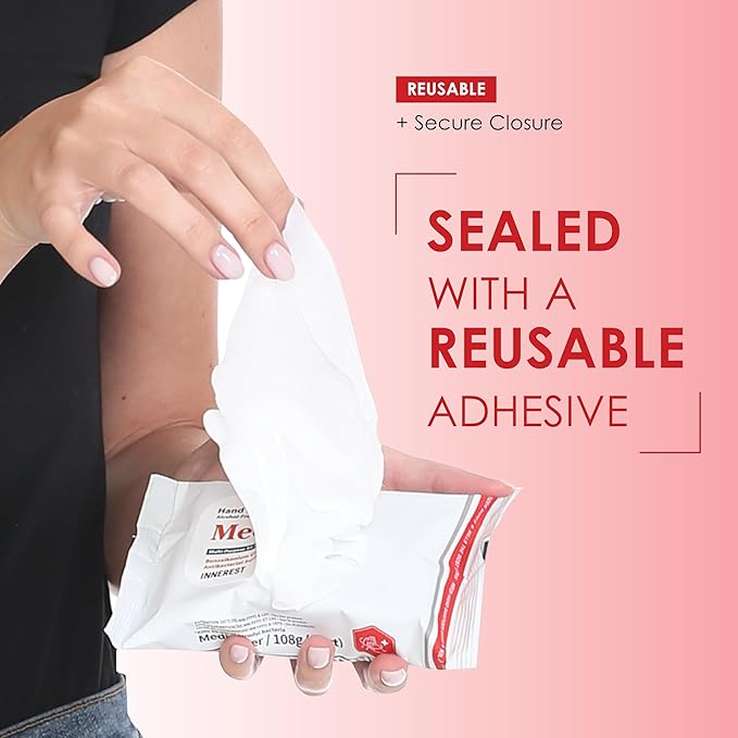 Mediwiper 500 Wipes (20Count*25Pack) Alcohol-Free Sanitizing Wipes Disinfecting Large Unscented Wet Wipes Bulk, Hand Sanitizer-DeskLoop Office