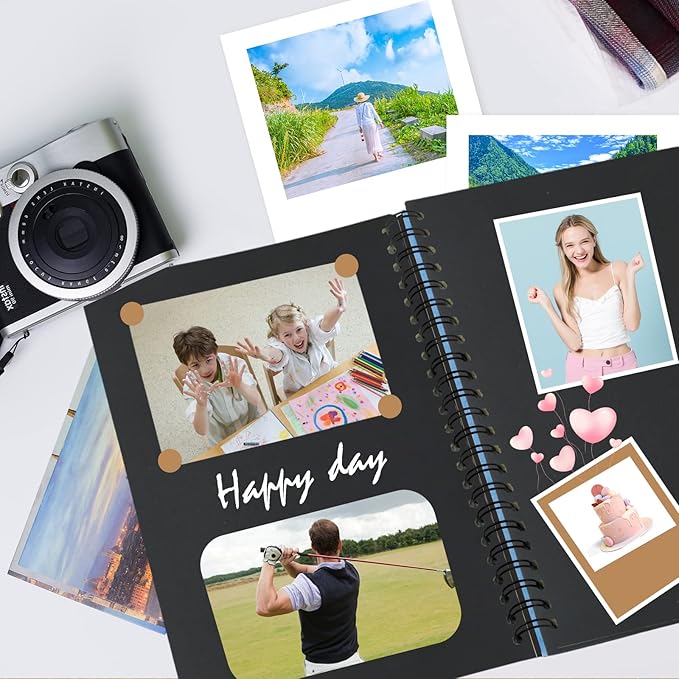 24 Sheets Black Cardstock 8.5 x 11 Black Paper, Goefun 80lb Card Stock Printer Paper for Halloween, Invitations, Scrapbooking, Crafts, DIY Cards-DeskLoop Office