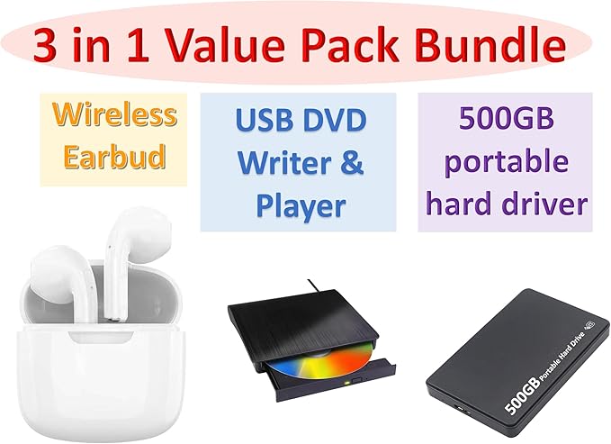 HP 22 inch FHD All-in-One Desktop Computer PC 2025 Flagship, 16GB RAM, 756GB Storage (256GB SSD + 500GB Ext), Intel Celeron CPU, Webcam, WiFi 6, HubxcelAccessory, Win 11 Pro, Lifetime Office 2024-DeskLoop Office