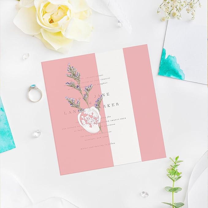 100 Sheets White Cards Blank - 5''x7'' White Card Stock 200gsm/75lb Thick Paper Cardstock, Heavy CardStock Blank for Wedding Invitations, Index Cards, Greeting, Note -PAP07200100-DeskLoop Office