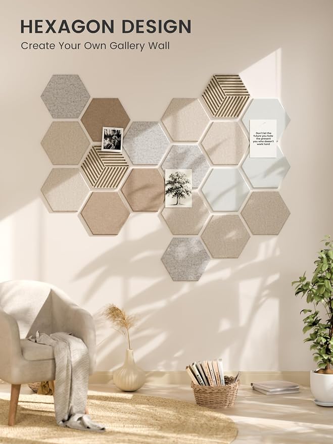 Fluxynara Hexagon Cork Board Alternative - Image 6