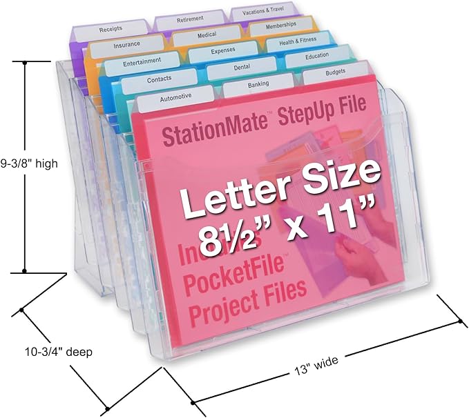 Ultimate Office StationMate Desktop Organizer. Complete Project Manager and - Image 6