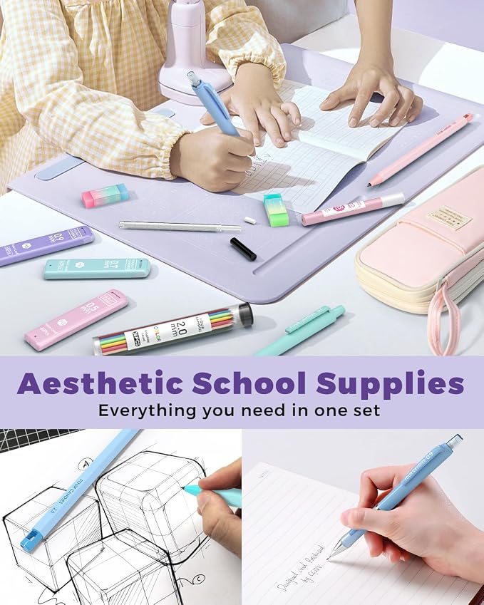 Four Candies 36PCS Aesthetic School Supplies, Mechanical Pencils 0.5mm - Image 7