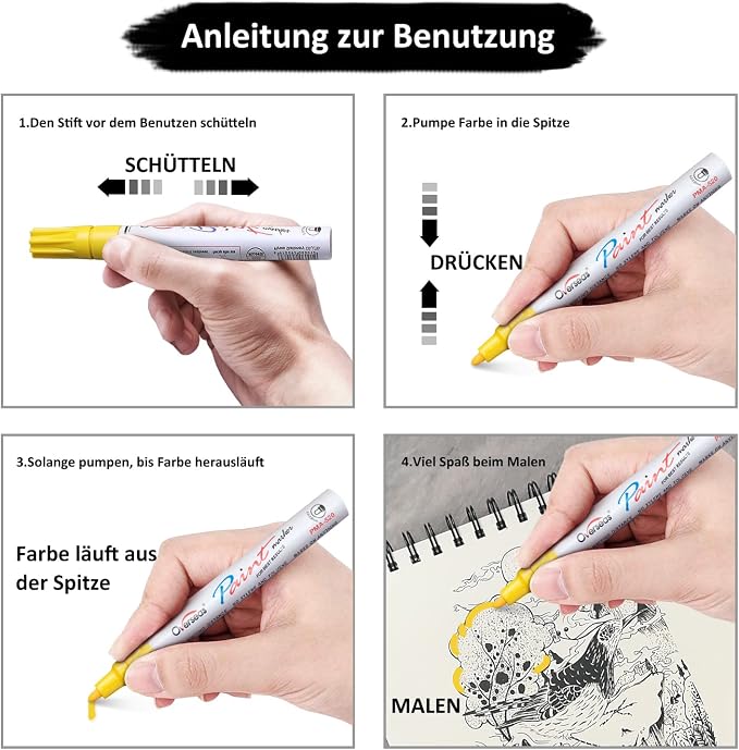 Overseas Paint Marker Pens - Image 8