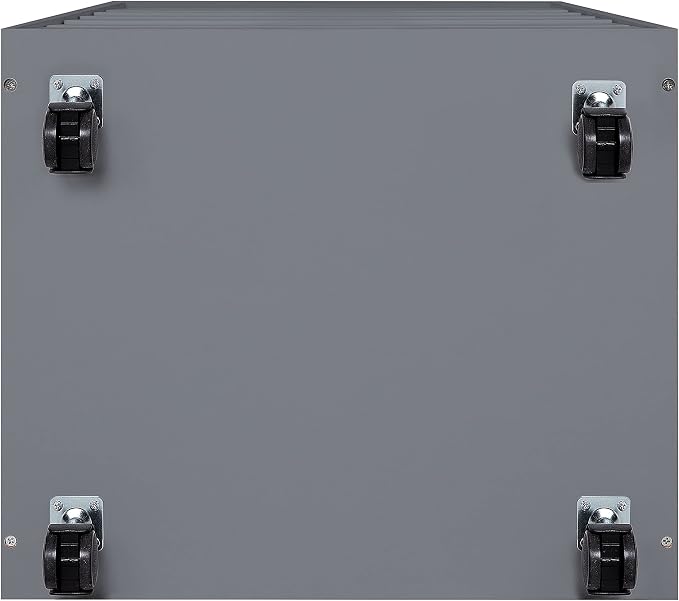 Naomi Home 7-Drawer Grey Dresser - Image 10
