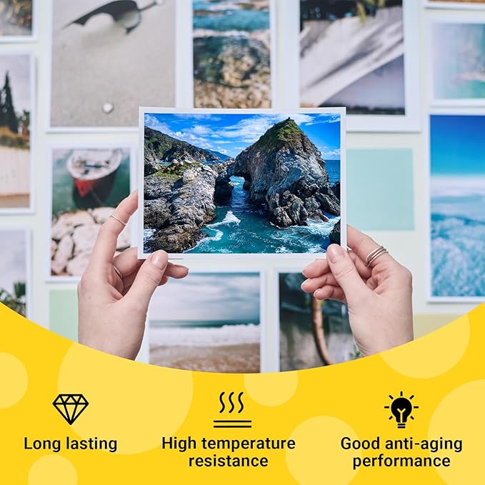 TECKWRAP Glossy Photo Paper 8.5" x 11", Glossy Photo Paper for Inkjet Printer, Works with Inkjet Printer, 60 Sheets, 260gsm/69 lb-DeskLoop Office