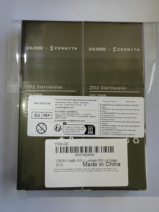 Gel Pens, 10 Pcs 0.5mm Black Ink Pens Fine Point Smooth Writing Pens with Silicone Grip, High-End Series Metal Clip Retractable Pens for Journaling Note Taking (10 Pcs Vintage)-DeskLoop Office