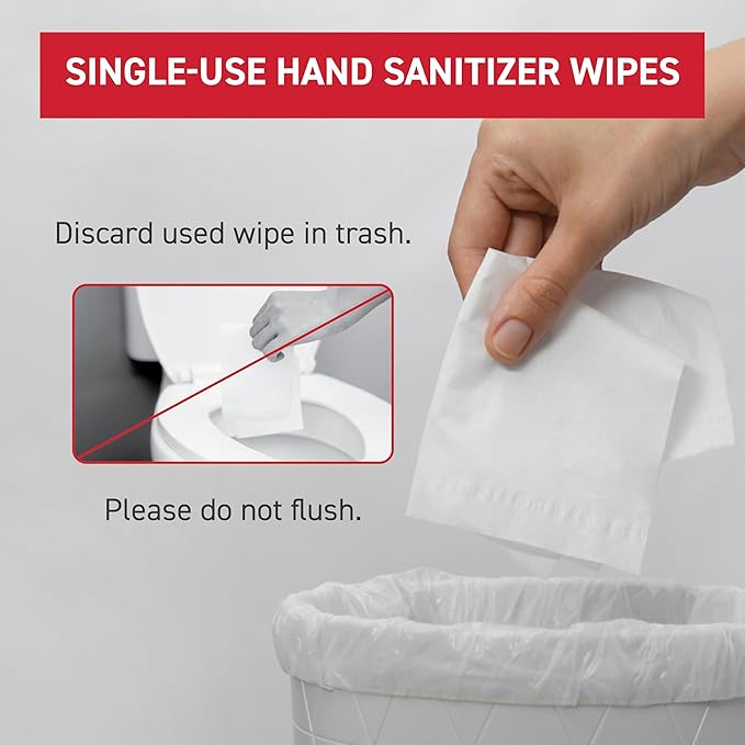 WipeEssentials Hand Sanitizer Wipes, Hand Wipes for Adults and Kids - 90 wipes - 3 Packs of 30ct Hand Sanitizing Wipes, Travel Essentials-DeskLoop Office