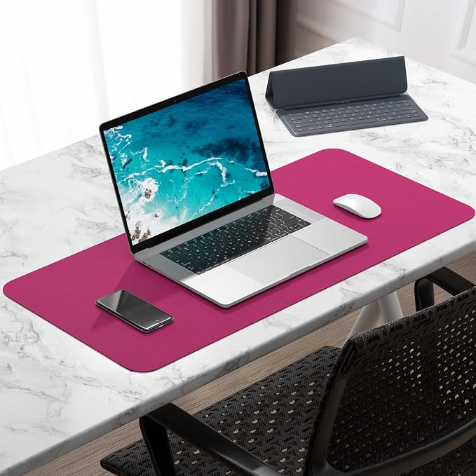 Hsurbtra Desk Pad, XL Extended Mouse Pad, Waterproof Desktop Blotter Protector - Image 7