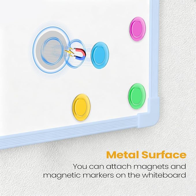 Blue Frame Small Dry Erase Board - Image 7