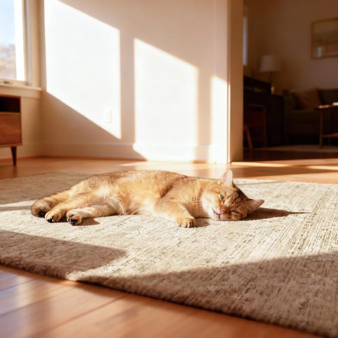 Office Chair Mat for Hardwood Floor, Non-Slip Under Desk Mat Rug for Rolling - Image 8