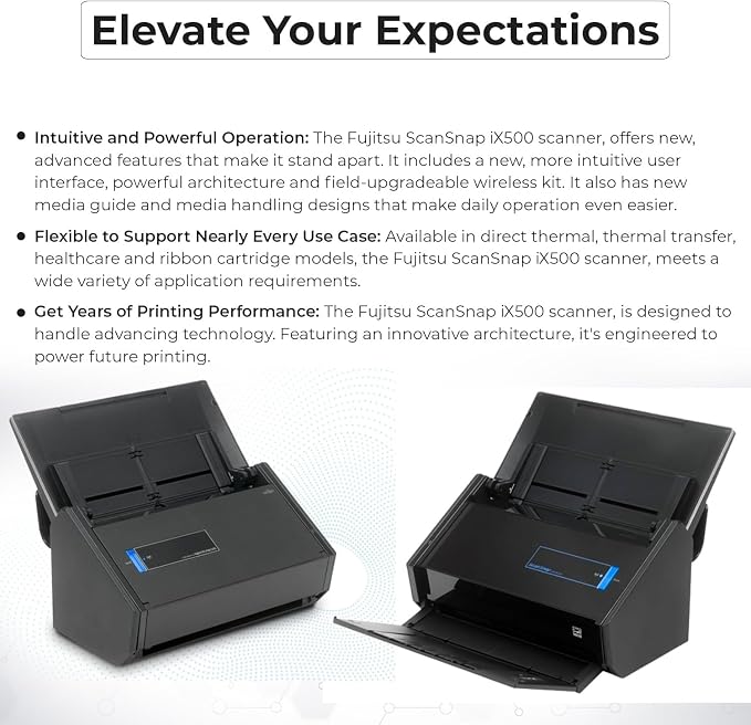 IX500 Scansnap Receipt Scanner - Image 6