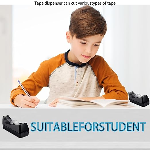 144 Rolls Transparent Tape Refills - 3/4-Inch x 1000 inch, 1 inch Core, Clear Gift Wrapping Tape Refill Roll for Office, Home, School-DeskLoop Office