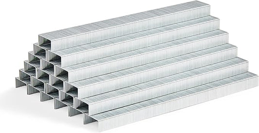 Amazon Basics Standard Stapler Staples, 1/4" Length, 50000 Count, 10-Pack of 5000, Silver-DeskLoop Office