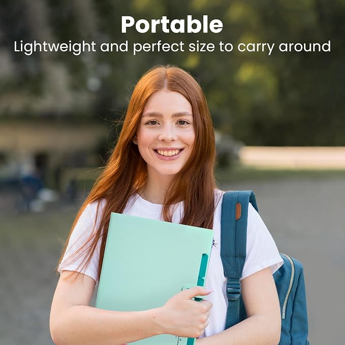 Sooez Accordion File Organizer, Letter Size Expanding File Folder - Image 7