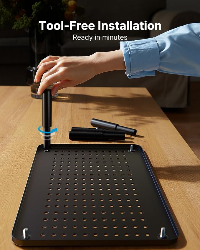 HUANUO Monitor Stand, Monitor Stand Riser 3 Height Adjustable, Monitor Riser - Image 7