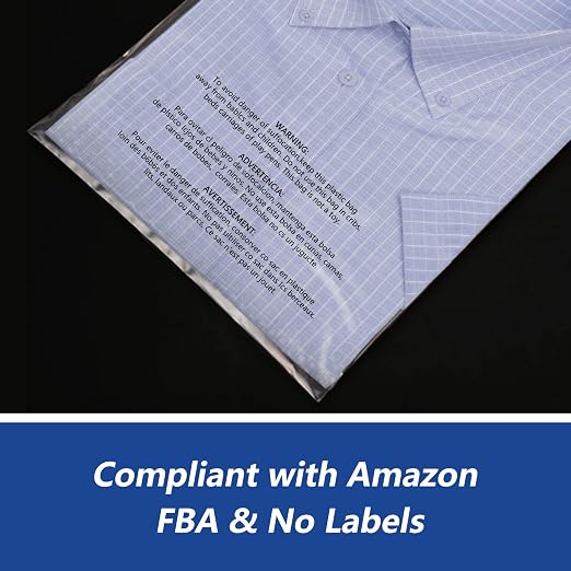 iMailer - 100 Count - 12" x 18" Poly Bags - Clear Plastic Packaging Bags - Image 7