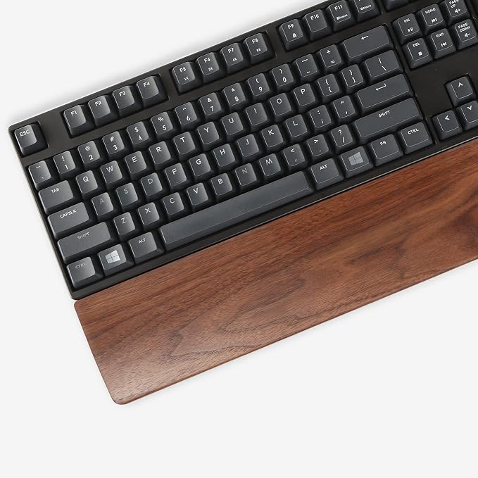 Faluber Wooden Wrist Rest, 17.3-inch Length and 20mm Thickness - Image 6