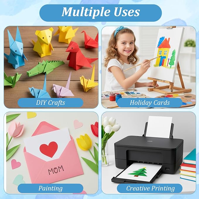 8.5" x14" Legal Size White Cardstock - Image 7