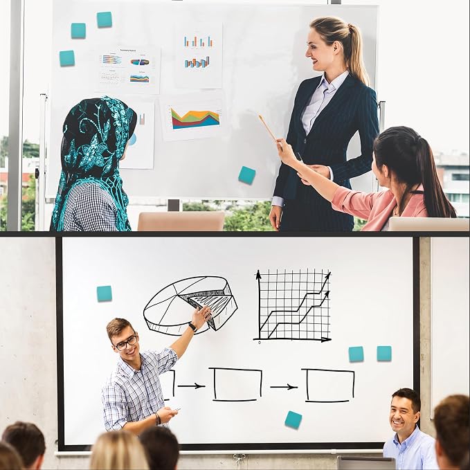 40 Pack Dry Erase Erasers, Mini Magnetic Whiteboard Eraser, Square Dry Erase - Image 6