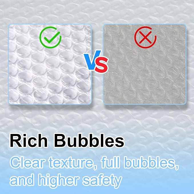 Ireer 20 Pack Large Bubble Mailers 12 x 16" Poly Padded Envelopes Cushioned Mailing Envelopes Bubble Padded Mailers Self Adhesive Waterproof Shipping Bags for Business Christmas Party Gift Packaging-DeskLoop Office