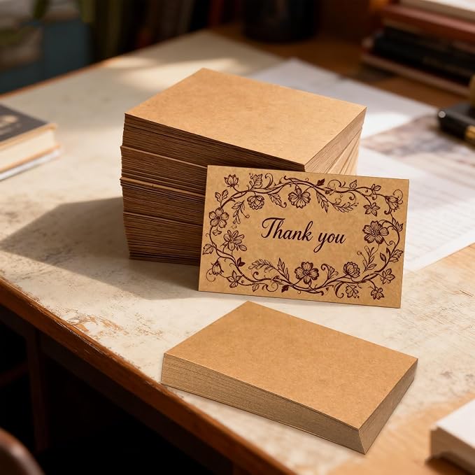 Bercoor 500 Pack Blank 3 x 5 Inch Index Cards, Heavy Study Cards, Note Cards - Image 7