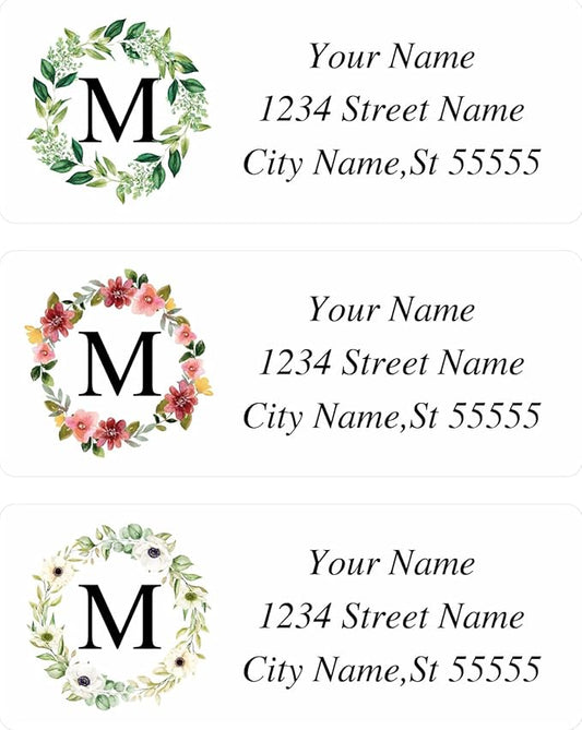 Custom Address Labels - Personalized Address Labels, Return Address Labels with Strong Adhesion, Can Be Used for Cardboard, Paper, Plastic, Glass, Metal (2.6x1 Inch, Set of 100)-DeskLoop Office