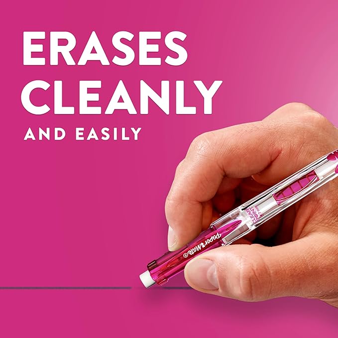 Paper Mate Clearpoint Mechanical Pencils, 0.7mm HB #2 Pencil Lead, 2 Pencils, Assorted Barrel Colors, 10 Count - Back to School,Teacher Supplies, Drawing, Sketching-DeskLoop Office