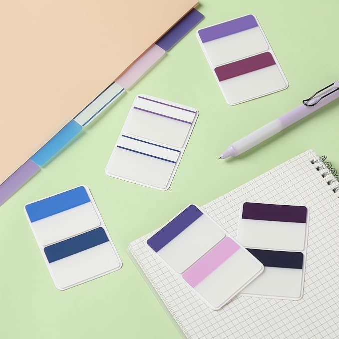 Mr. Pen- Colorful Index Tabs, 500 Pcs, 21 Sets - Sticky Page Markers for Binders, Books & Notebooks-DeskLoop Office