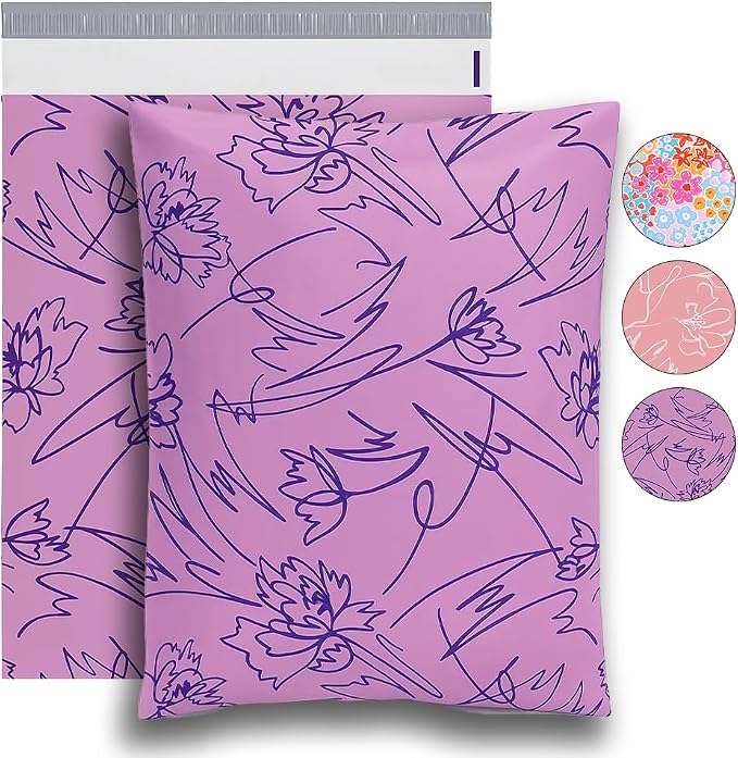 POLYSELLS 100pcs 6x9 Inches Poly Mailers Waterproof & Tear Resistant Mailing - Image 3