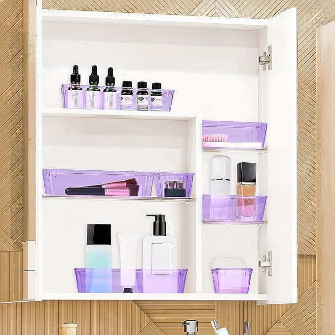 StorMiracle 23 PCS Drawer Organizer Set, 5 Varied Size Bathroom and kitchen - Image 6