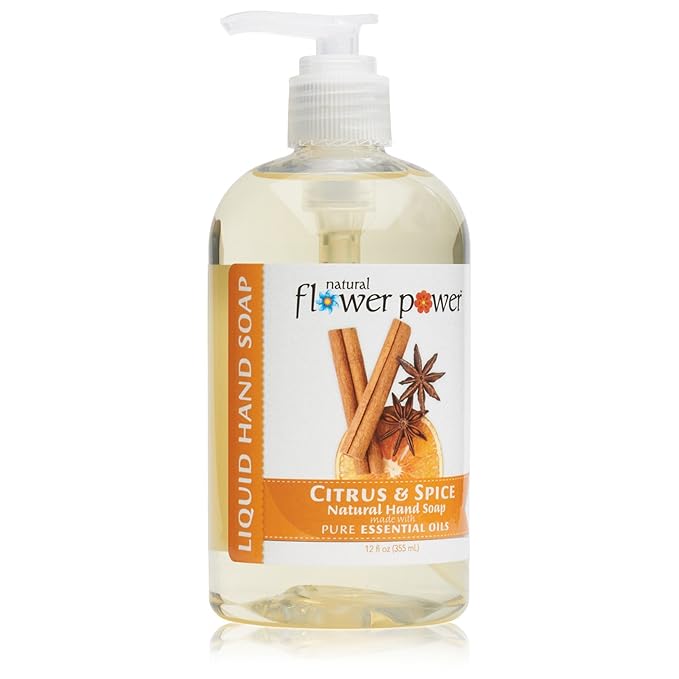 Liquid Hand Soap – Plant-Derived and Bio-Based Formula – Sulfate-Free, pH-Balanced, Vegan 3 Pack – Citrus & Spice – 3 x 12 oz-DeskLoop Office