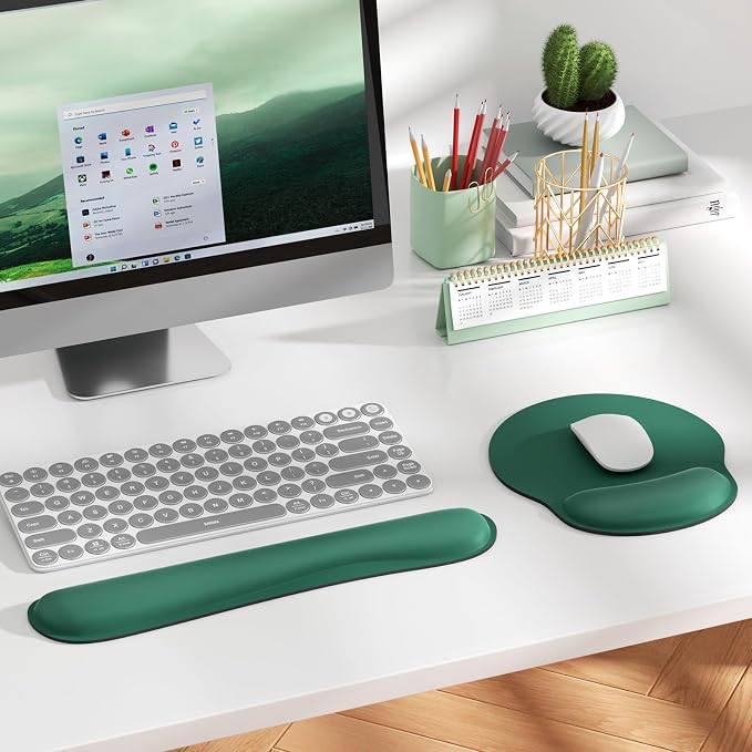 KTRIO Keyboard Wrist Rest & Mouse Pad - Image 6