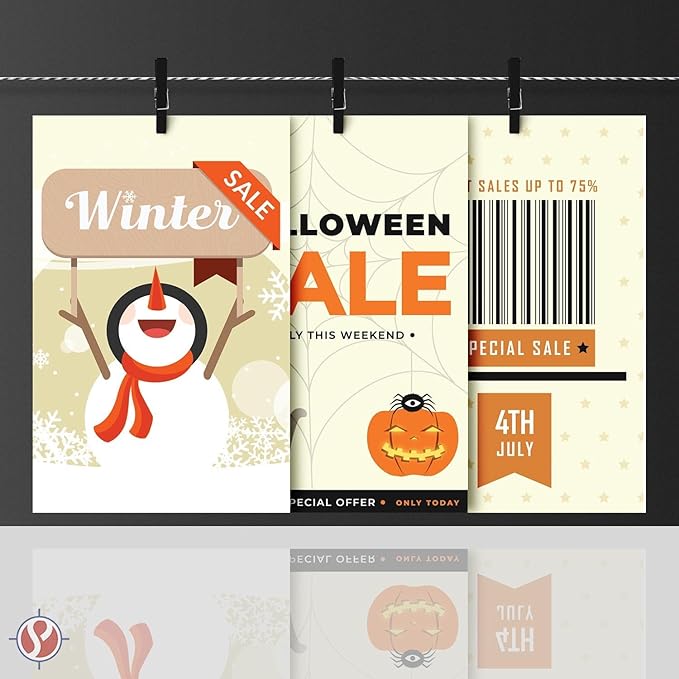 Half Letter Sheets, 8.5 x 5.5" Cream Cardstock for Arts and Crafts, Brochures, Invitations, Stationary Printing, 67lb Vellum Bristol Card Stock – Inkjet or Laser, Thick and Sturdy – 100 per Pack-DeskLoop Office