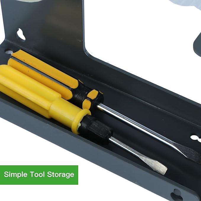 U.S. Solid Iron Desktop Tape Dispenser - 2.5 Inch Wide, 3 Inch Core, 3 Mounting Options, Extremely Durable-DeskLoop Office