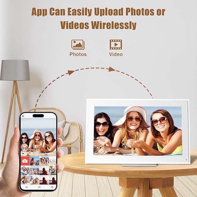 15.6-inch Wall Digital Calendar,2025 Smart WiFi Calendar & Chore Chart,Full HD Touchscreen Interactive Display for Family Schedules-Wall/Desk Mountable Planner,Meeting Reminders & Deadline Tracking-DeskLoop Office