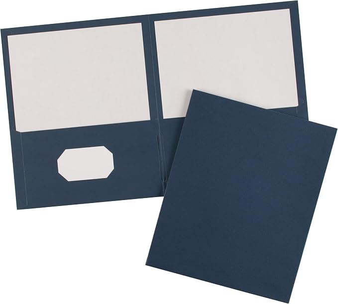 Avery Two Pocket Folders, Holds up to 40 Sheets, Business Card Slot, - Image 9
