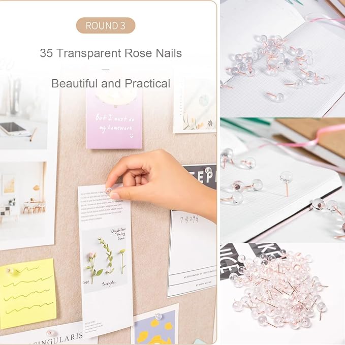 Large Bulletin Board, Foldable 72x48 Inches Cork Board Alternative, Large Felt Board Decorative Pin Board for Wall, Foldable Photo Board Self-Adhesive Vision Board with 36 Pushpins Light Khaki-DeskLoop Office