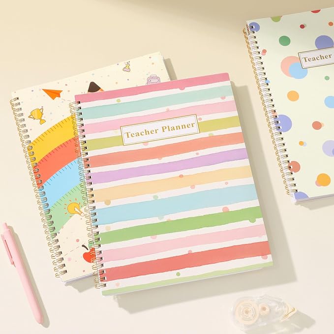 SUNEE Teacher Planner 2026-2027 Academic Year, 7 Periods Lesson Plan Book Jul - Image 7