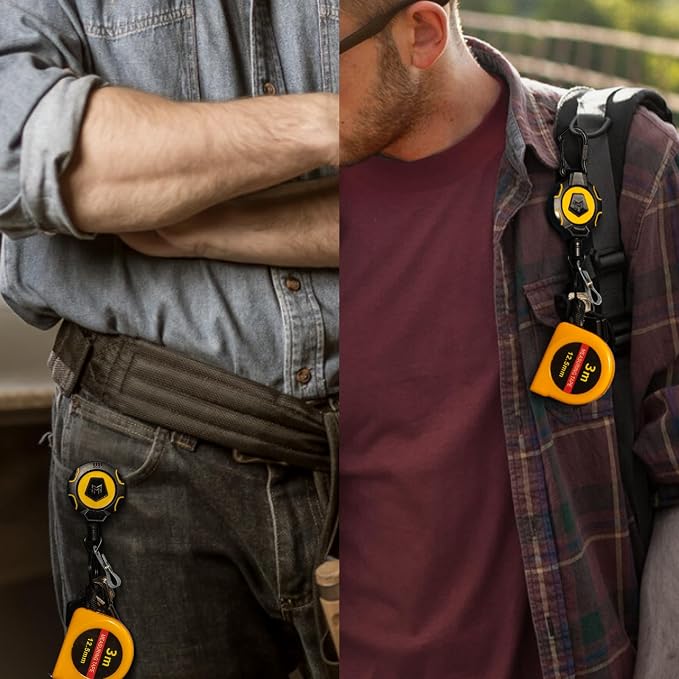MNGARISTA Retractable Keychain Badge Reel Retractor Holder, 2 Pack - Image 6