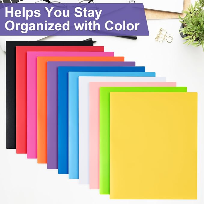 BOOMIBOO Colored Plastic Folders - Image 7