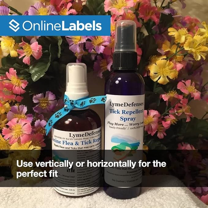 4 x 3.33 Rectangle Shipping Labels - Permanent, White Matte - Wine, Pallet Labels - 6-Up - Pack of 12,000 Labels, 2,000 Sheets - Inkjet/Laser Printers - Online Labels-DeskLoop Office