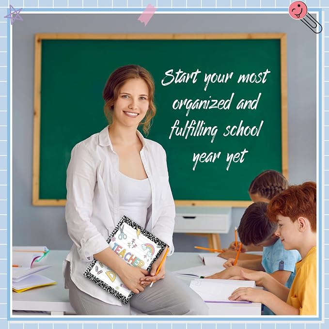 Fuyoooo Teacher Record Book 2026-2027 Teacher Grade Books Spiral Bound Record - Image 7