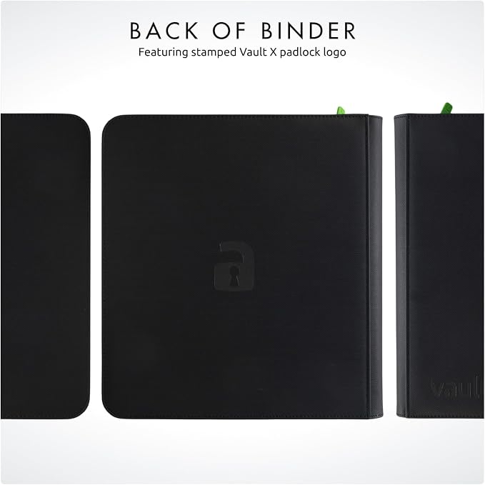 Vault X 12 XL Pocket Zip Binder, 624 Cards, Exo-Tec Material, 26 Side-Loading - Image 8