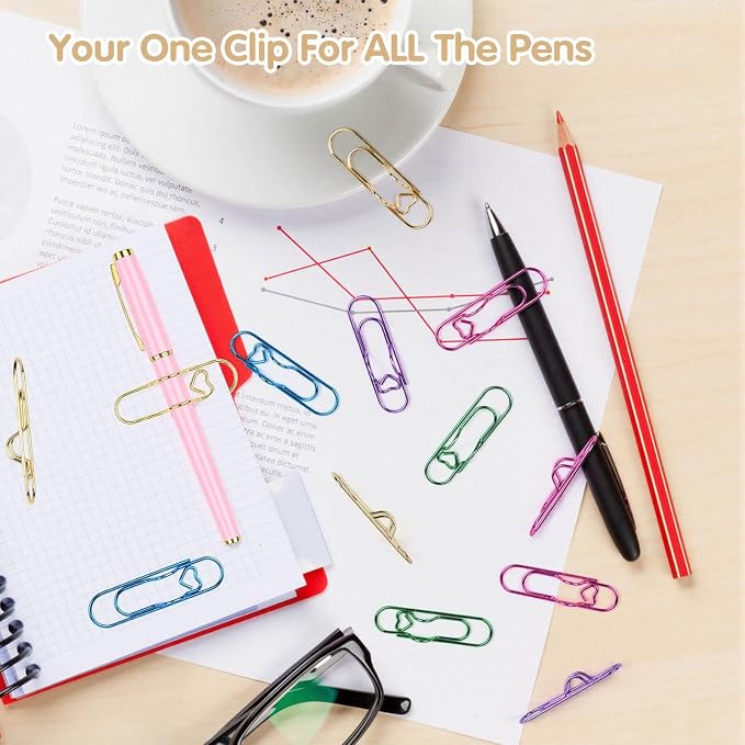 Paper Clip Pen Holder, Papers Planner and Journal Accessories - Image 7