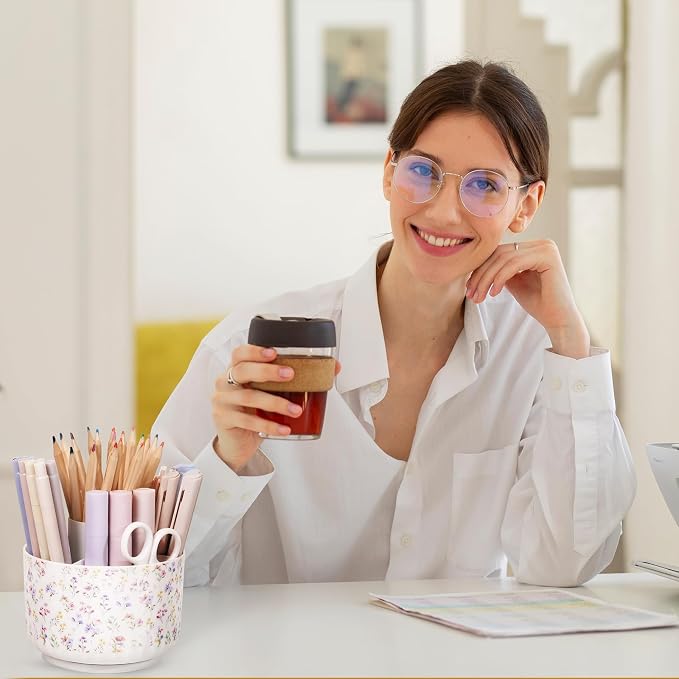 SKYDUE Rotating Pencil Pen Holder - Image 6